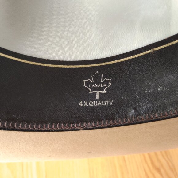 Vintage Biltmore Western Hat Cowboy Apparel Size 7 56cm Made in Canada - Picture 15 of 16